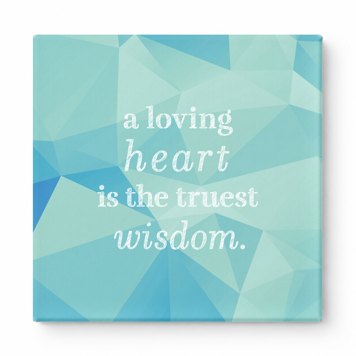A Loving Heart Is the Truest Wisdom — Geometric Low-Poly