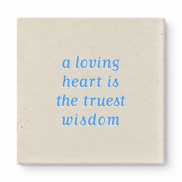 A Loving Heart Is the Truest Wisdom — Geometric Low-Poly