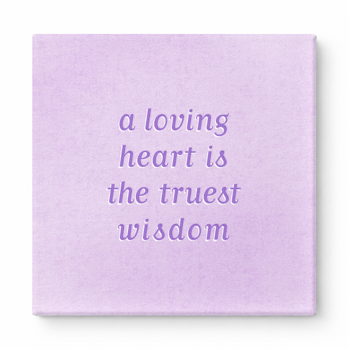 A Loving Heart Is the Truest Wisdom — Geometric Low-Poly