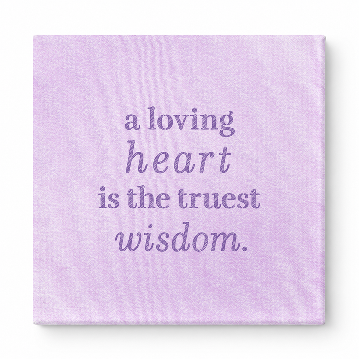 A Loving Heart Is the Truest Wisdom — Geometric Low-Poly