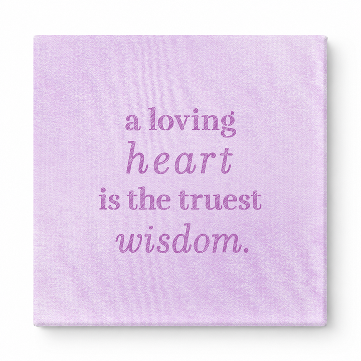 A Loving Heart Is the Truest Wisdom — Geometric Low-Poly