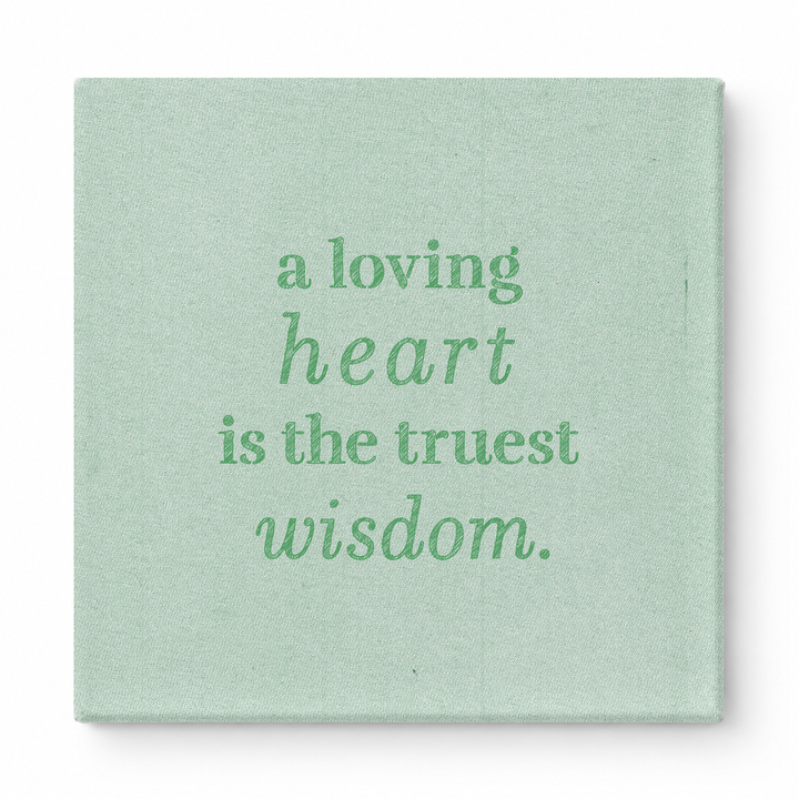 A Loving Heart Is the Truest Wisdom — Geometric Low-Poly