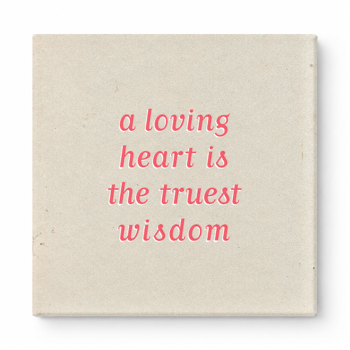 A Loving Heart Is the Truest Wisdom — Geometric Low-Poly