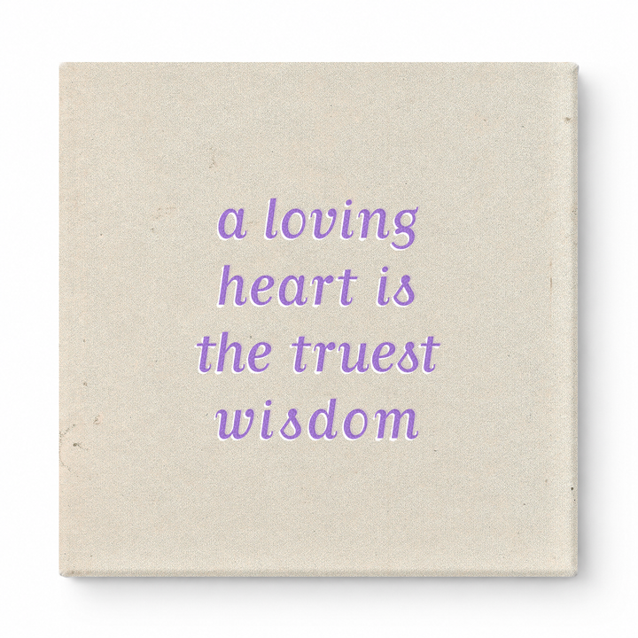A Loving Heart Is the Truest Wisdom — Geometric Low-Poly