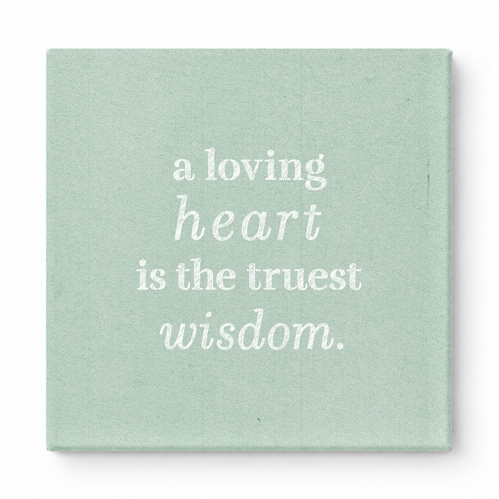 A Loving Heart Is the Truest Wisdom — Geometric Low-Poly