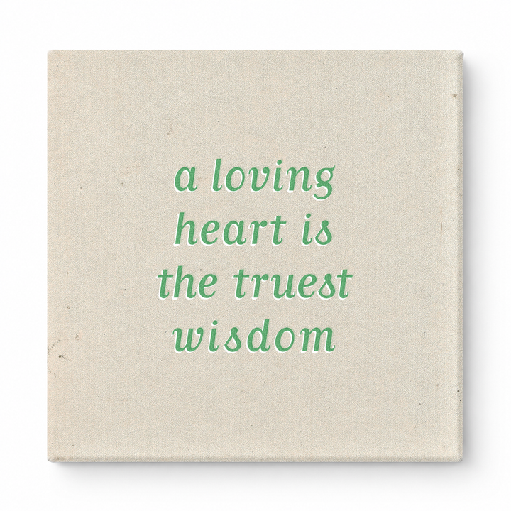 A Loving Heart Is the Truest Wisdom — Geometric Low-Poly