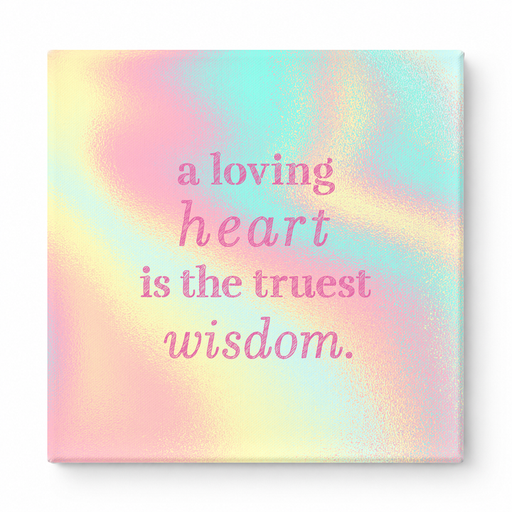 A Loving Heart Is the Truest Wisdom — Geometric Low-Poly