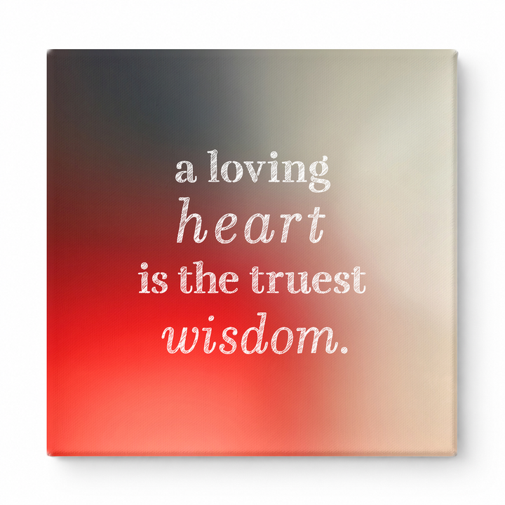 A Loving Heart Is the Truest Wisdom — Geometric Low-Poly