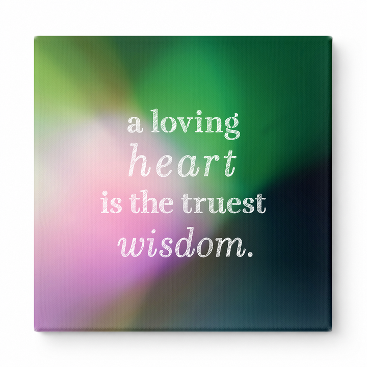 A Loving Heart Is the Truest Wisdom — Geometric Low-Poly
