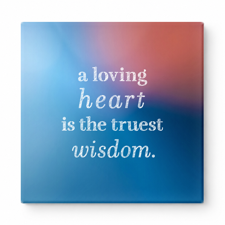 A Loving Heart Is the Truest Wisdom — Geometric Low-Poly