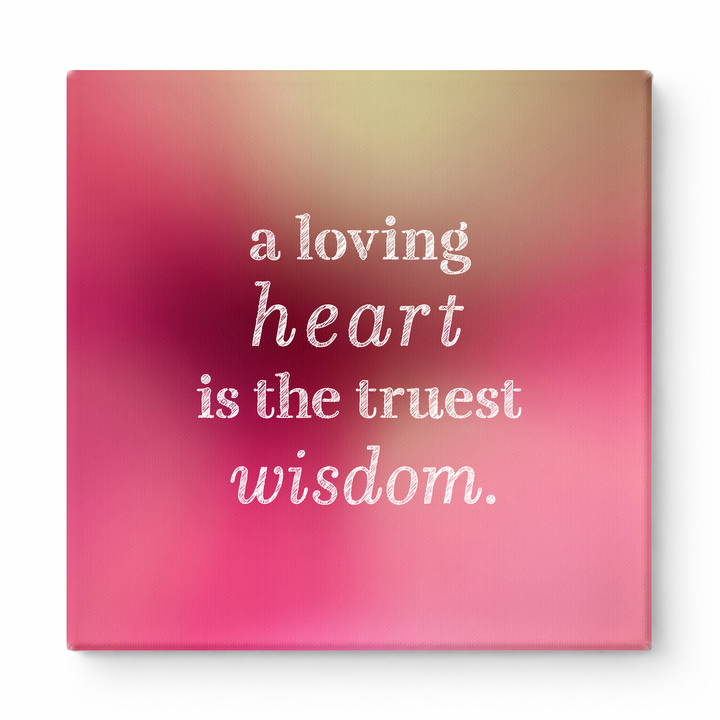 A Loving Heart Is the Truest Wisdom — Geometric Low-Poly