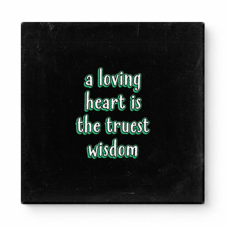 A Loving Heart Is the Truest Wisdom — Geometric Low-Poly