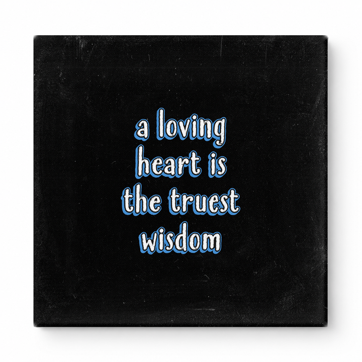 A Loving Heart Is the Truest Wisdom — Geometric Low-Poly