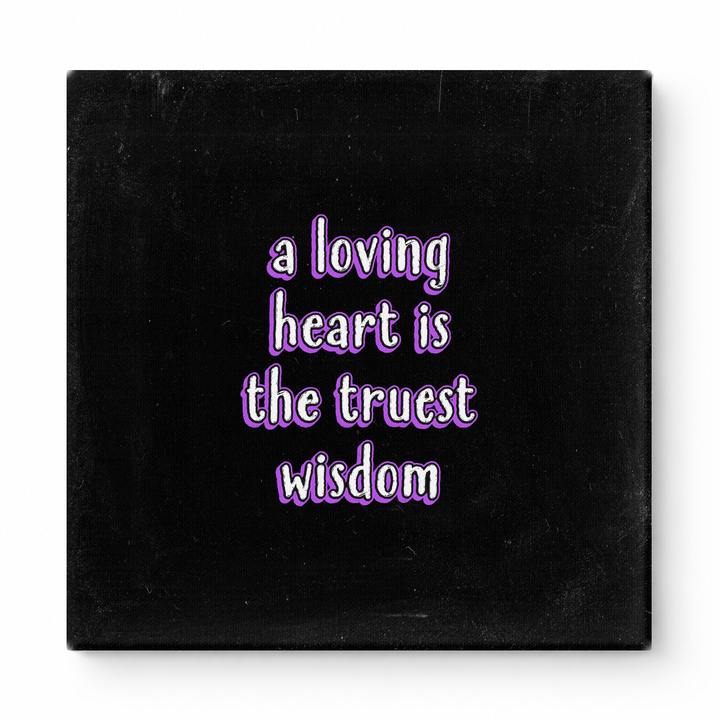 A Loving Heart Is the Truest Wisdom — Geometric Low-Poly