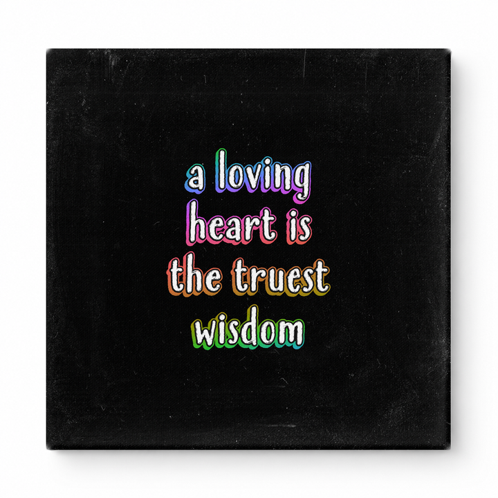 A Loving Heart Is the Truest Wisdom — Geometric Low-Poly