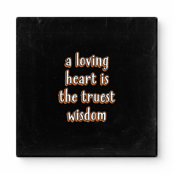A Loving Heart Is the Truest Wisdom — Geometric Low-Poly