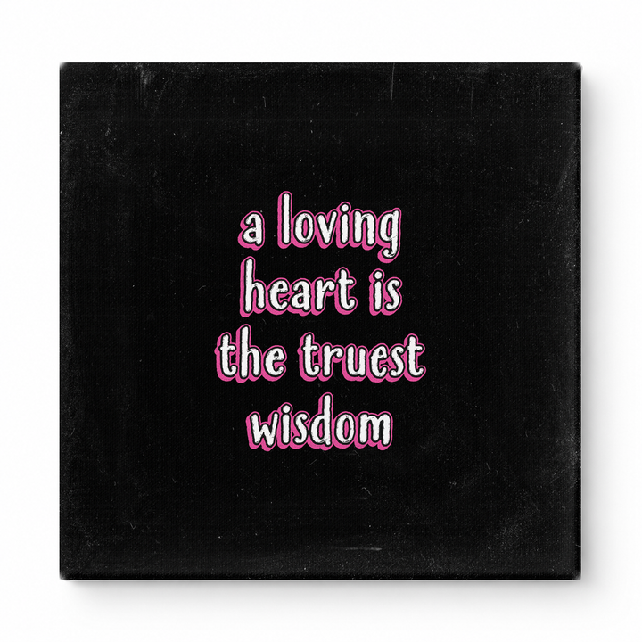 A Loving Heart Is the Truest Wisdom — Geometric Low-Poly