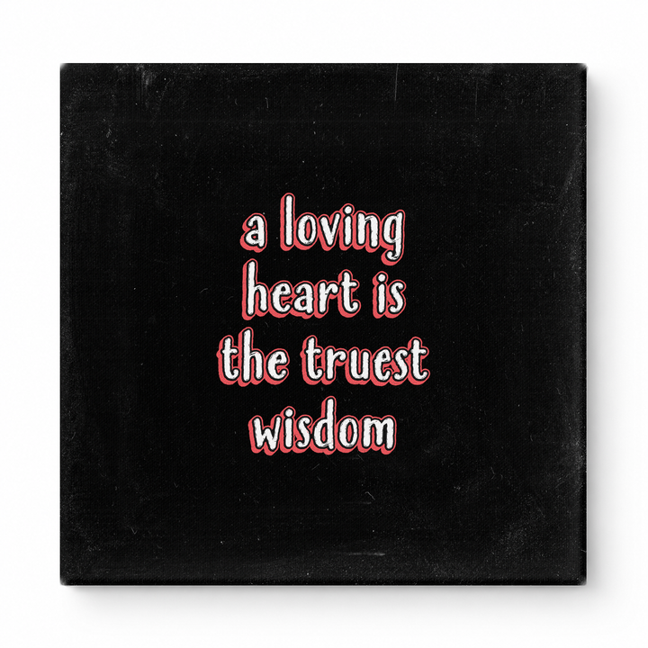 A Loving Heart Is the Truest Wisdom — Geometric Low-Poly