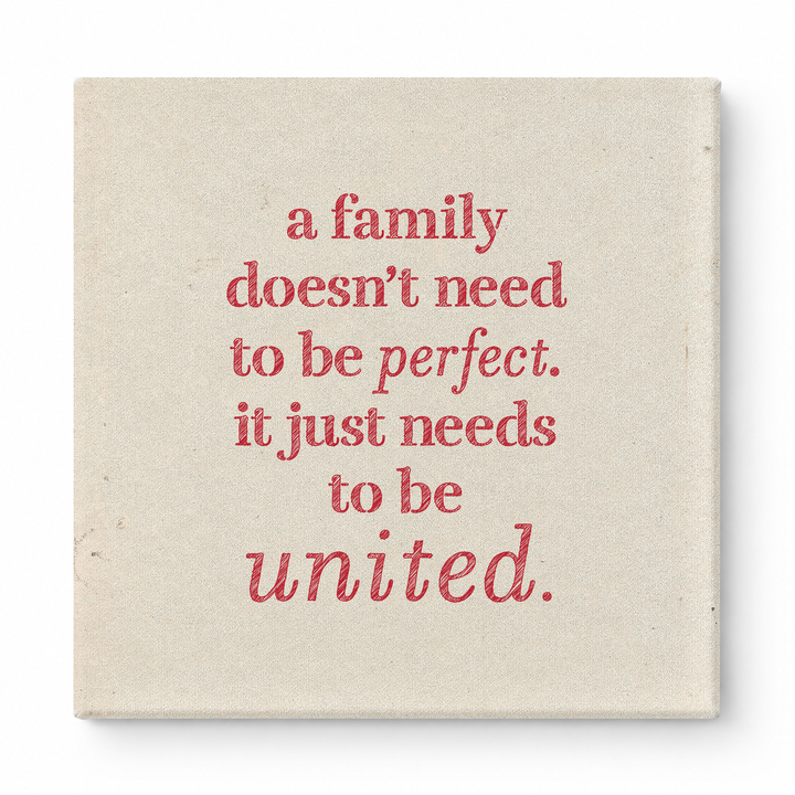 A Family Doesn't Need to Be Perfect. It Just Needs to Be United — Soft Gradient Blur