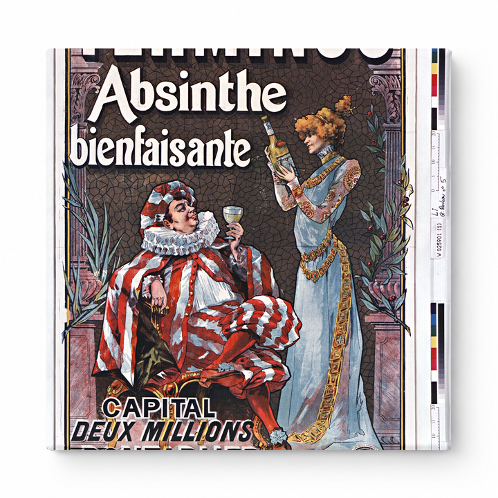 Terminus Absinthe Bienfaisante 1890s - Belle Époque Vintage Poster Wall Art