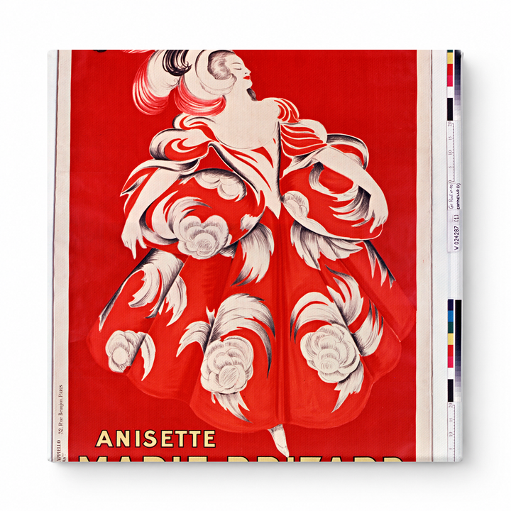 Anisette Marie Brizard 1905 - Belle Époque Vintage Poster Wall Art