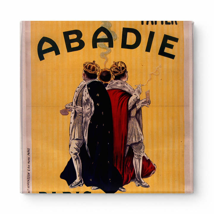 Abadie Papier 1900 - Belle Époque French Advertising Vintage Poster Wall Art