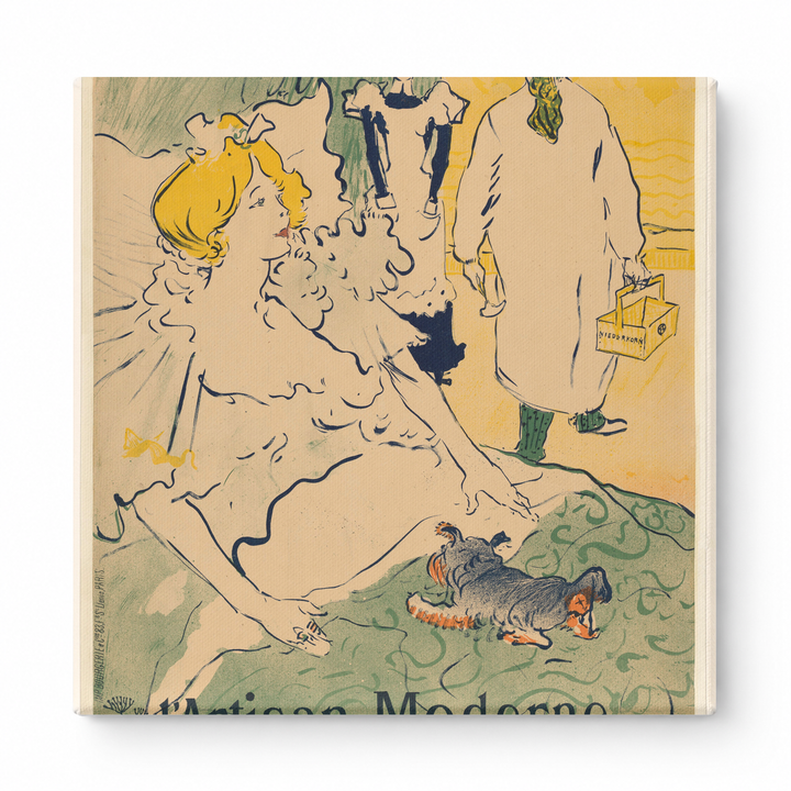 L'Artisan Moderne 1894 - Belle Époque French Advertising Vintage Poster Wall Art