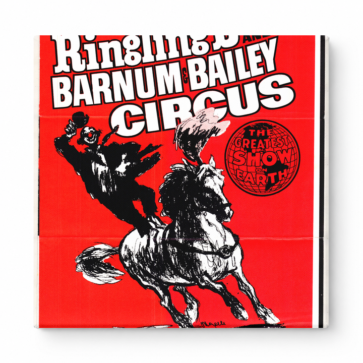 Ringling Bros Barnum & Bailey Circus - Vintage Poster Wall Art