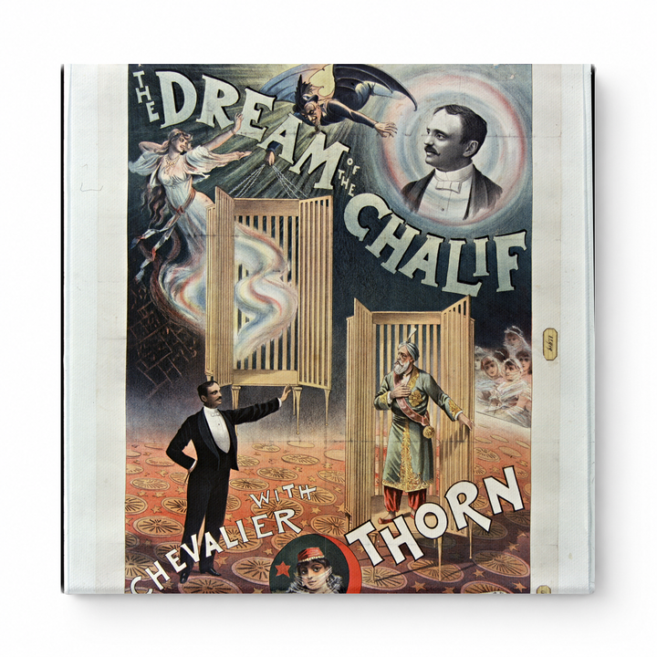 The Dream of the Chalif with Chevalier Thorn - Vintage Magic Poster Wall Art