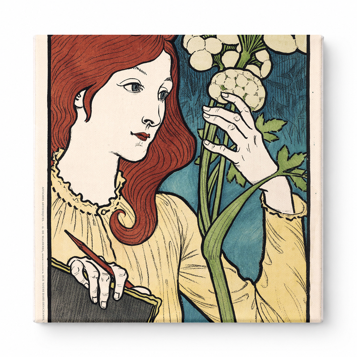 Salon des Cent E. Grasset 1894 - Art Nouveau Vintage Poster Wall Art