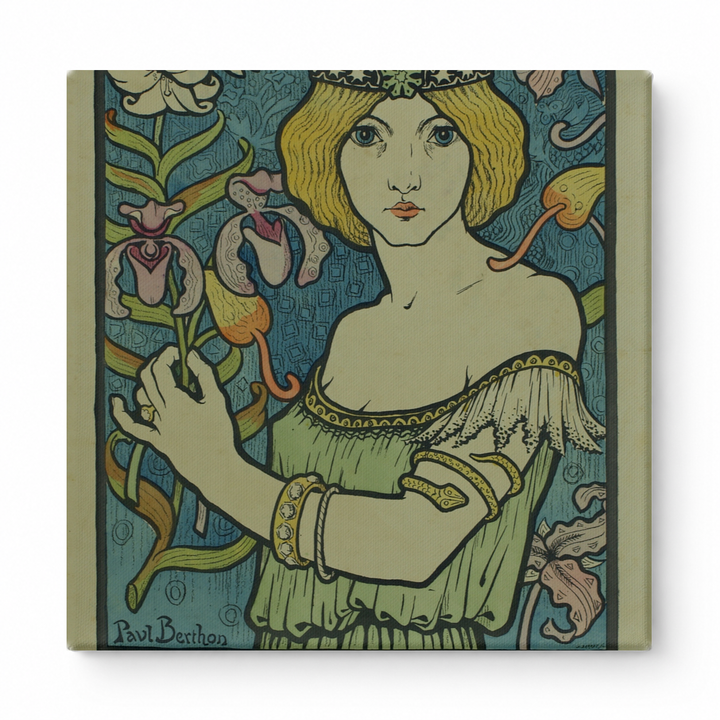 Salon des 100 17e Exposition 1896 - Art Nouveau Vintage Poster Wall Art