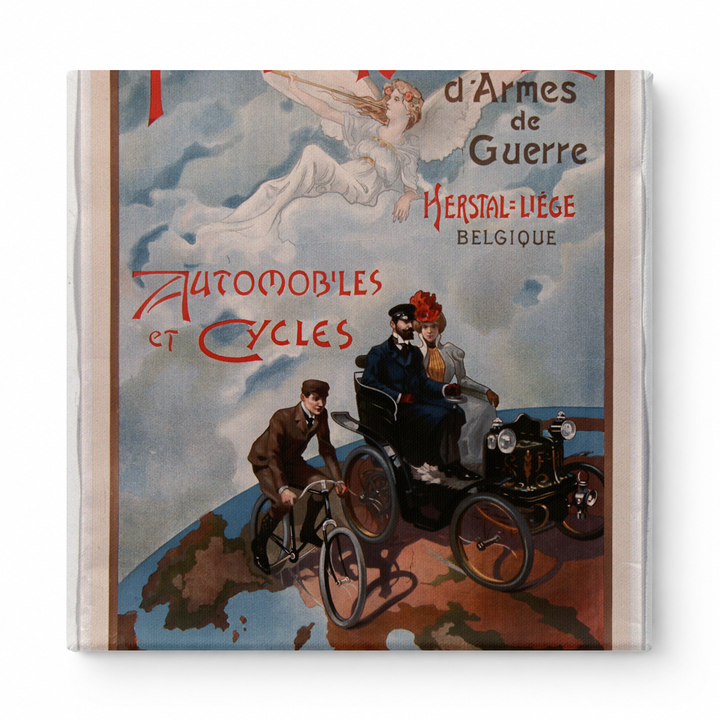 Fabrique Nationale d'Armes de Guerre 1900 - Belle Époque Vintage Poster Wall Art