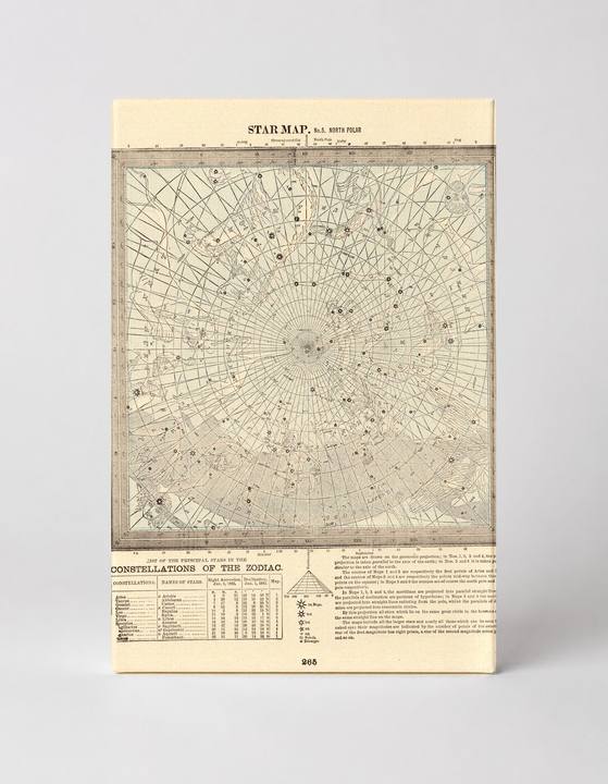 Star Map No. 1 North Polar