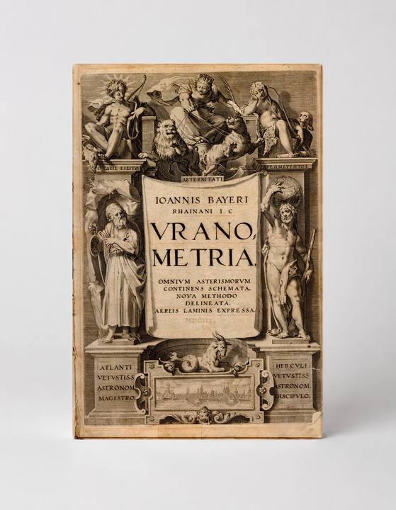 Uranometria Title Page (1603)