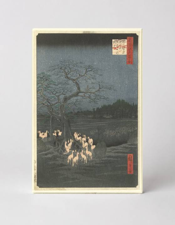 New Year's Eve Foxfires at the Changing Tree, Oji (1857)
