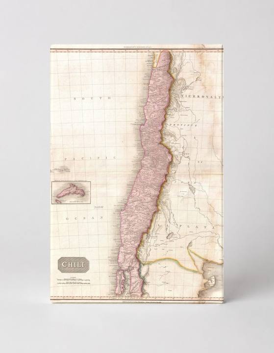 Pinkerton Map of Chile (1818)