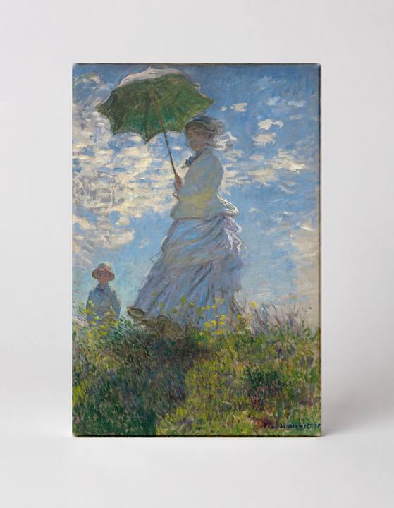 Woman with a Parasol – Madame Monet and Her Son (1875)