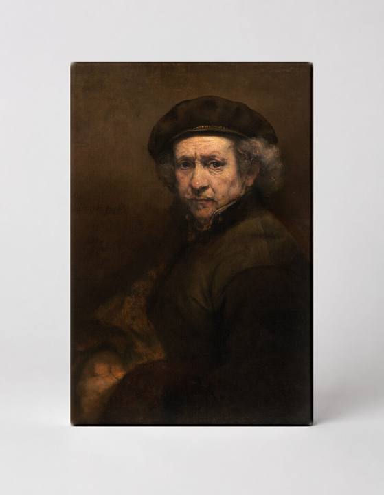 Self-Portrait with Two Circles (c. 1665–1669)