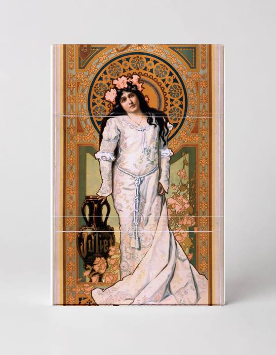 Julia Arthur - Art Nouveau Victorian Theatre Vintage Poster Wall Art