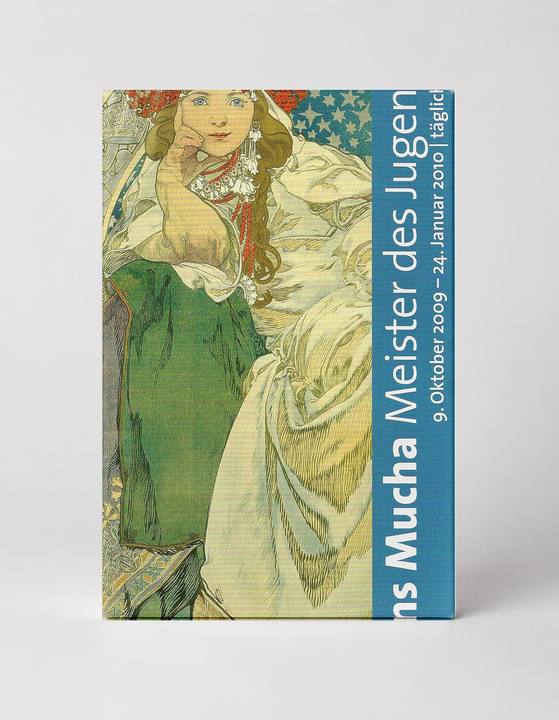 Meister des Jugendstils Alfons Mucha 1909 - Art Nouveau Vintage Poster Wall Art