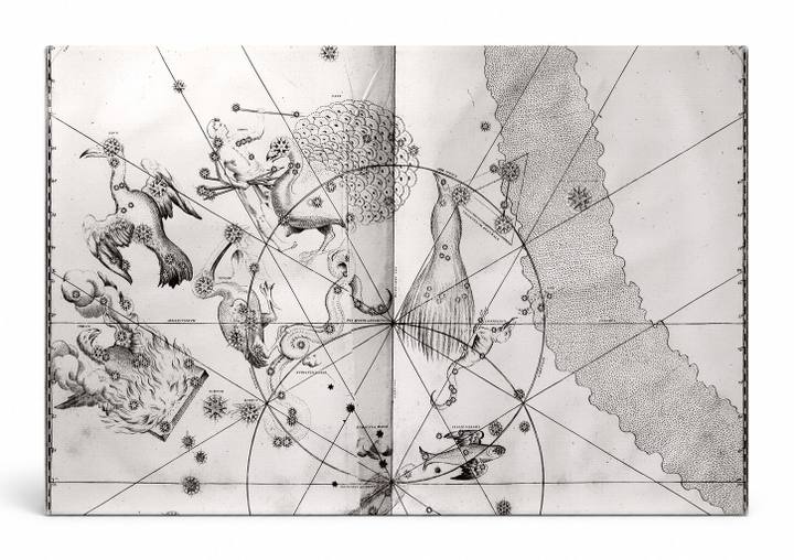 Uranometria, Leaf 49 — Southern Constellations (1603)
