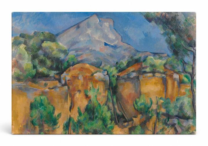 Mont Sainte-Victoire Seen from the Bibémus Quarry (c. 1897)