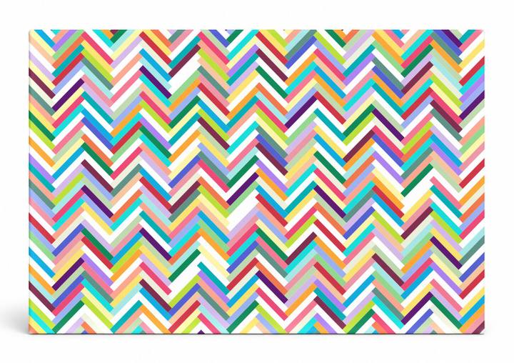 Multicolor Chevron Pattern