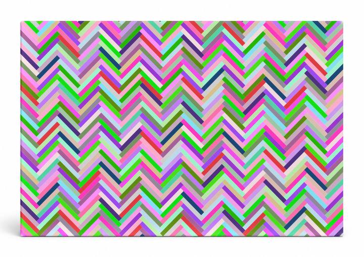 Multicolor Herringbone Pattern