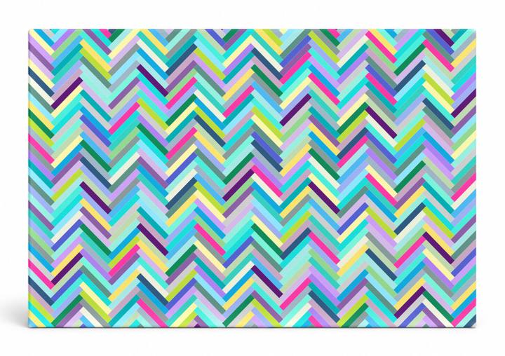 Multicolor Chevron Pattern