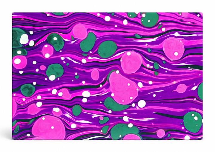 Abstract Purple Flow