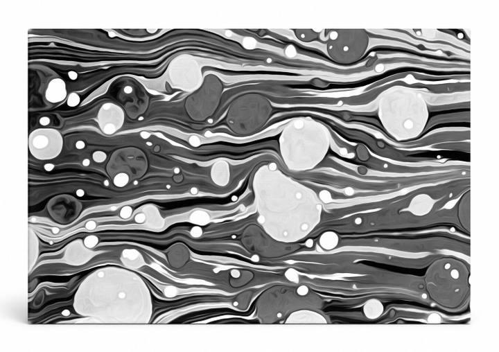 Monochrome Fluid Orbs