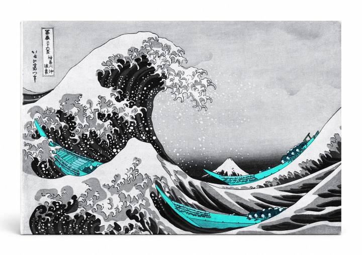 The Great Wave off Kanagawa (1831)