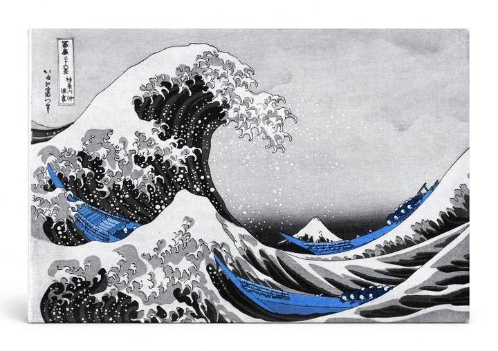The Great Wave off Kanagawa (1831)