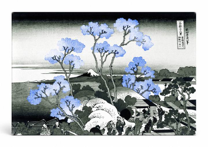 Fuji from Gotenyama at Shinagawa on the Tōkaidō (1831)